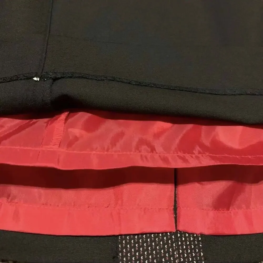 Vintage Banana Republic x Virgin Airlines Black Stewardess Pencil Skirt Size 6